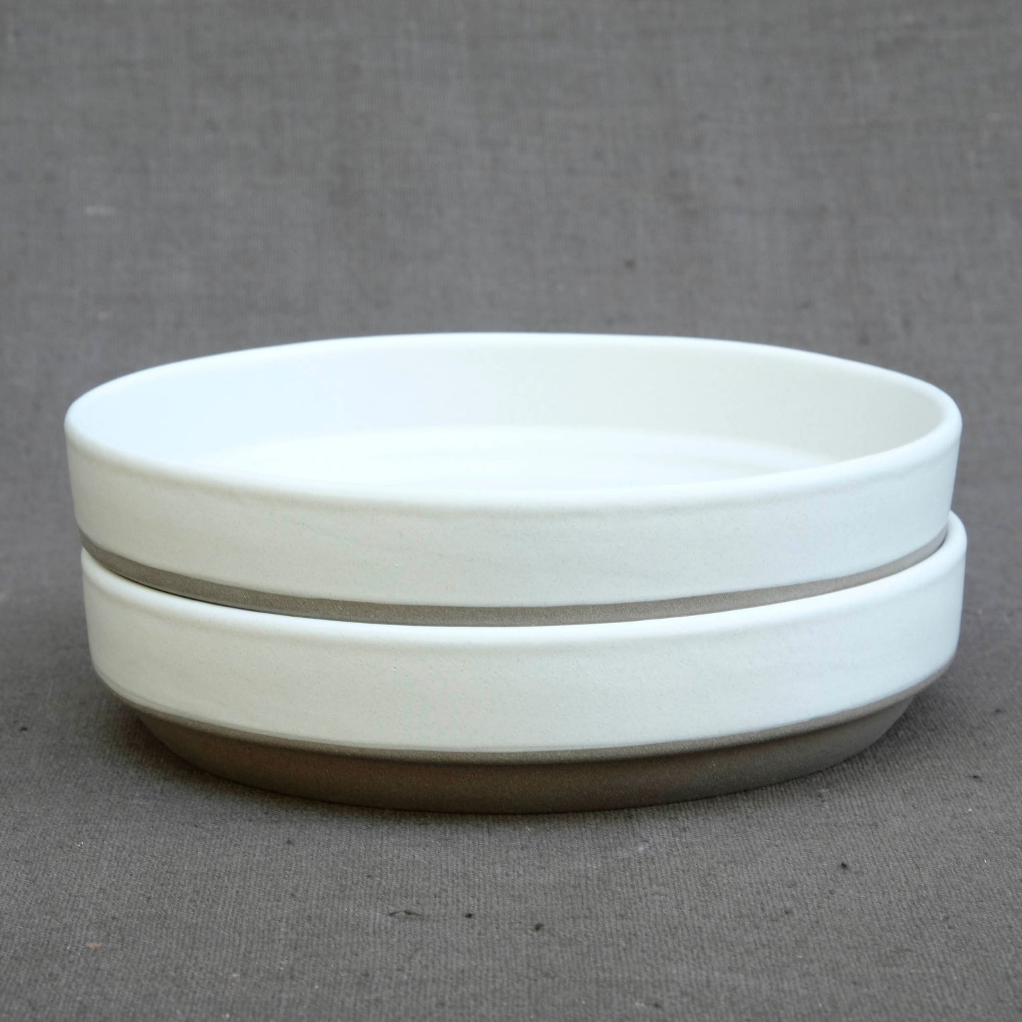 Teller Set Keramik - Lietzensee weiss